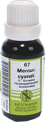 MERCURIUS CYANATUS K Komplex Nr.67 Dilution 20 ml Dilution