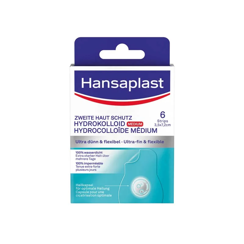 Hansaplast ZWEITE HAUT SCHUTZ 6 St Pflaster