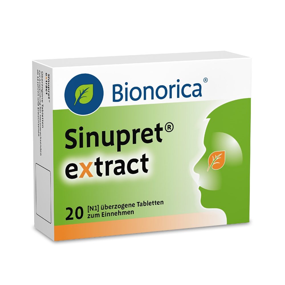 Sinupret extract  20 St Überzogene Tabletten