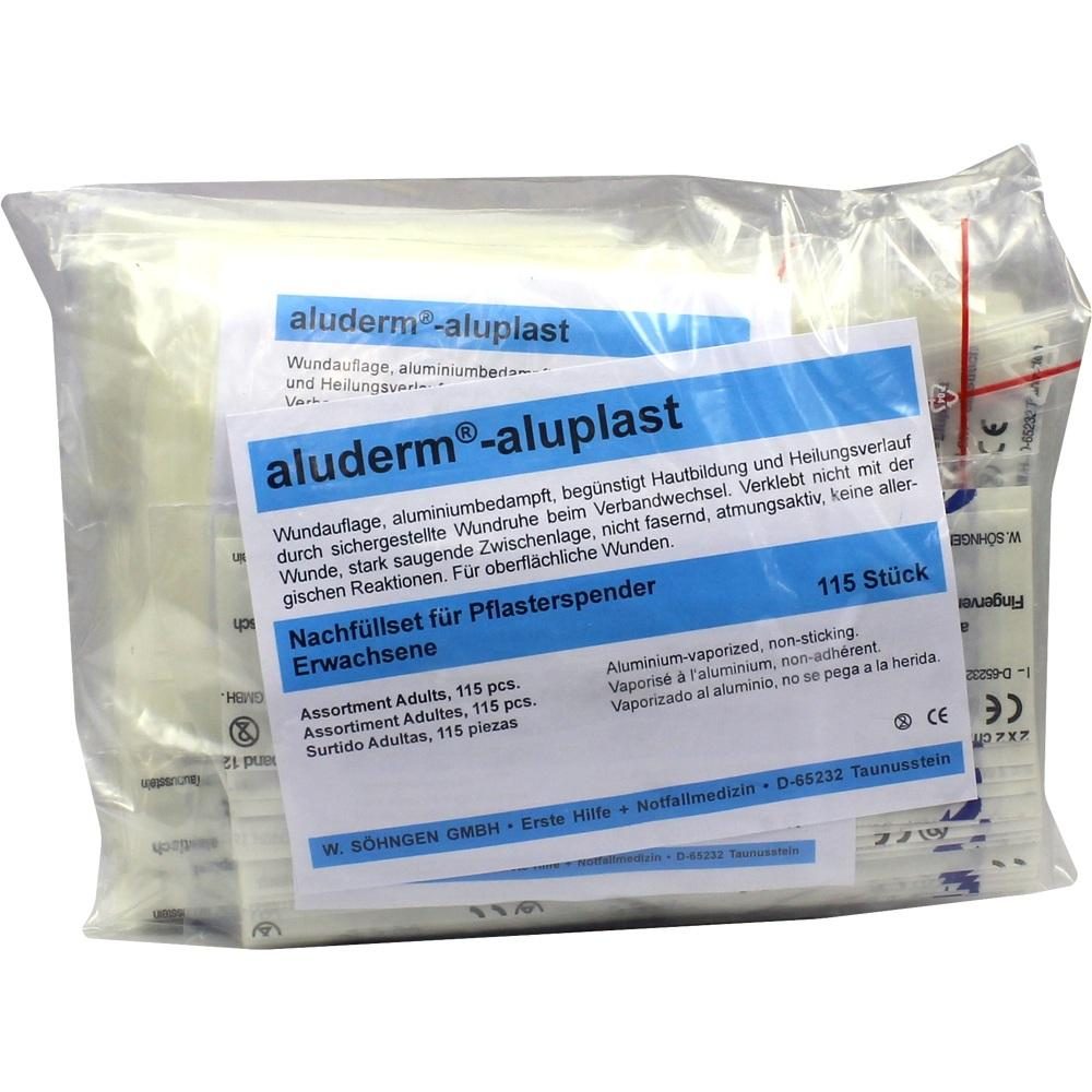 ALUDERM aluplast Pflasterspender Erw.Nachf.Set 1 Packung Pflaster