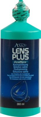 LENS PLUS Ocupure Kochsalz Lösung 360 ml Lösung