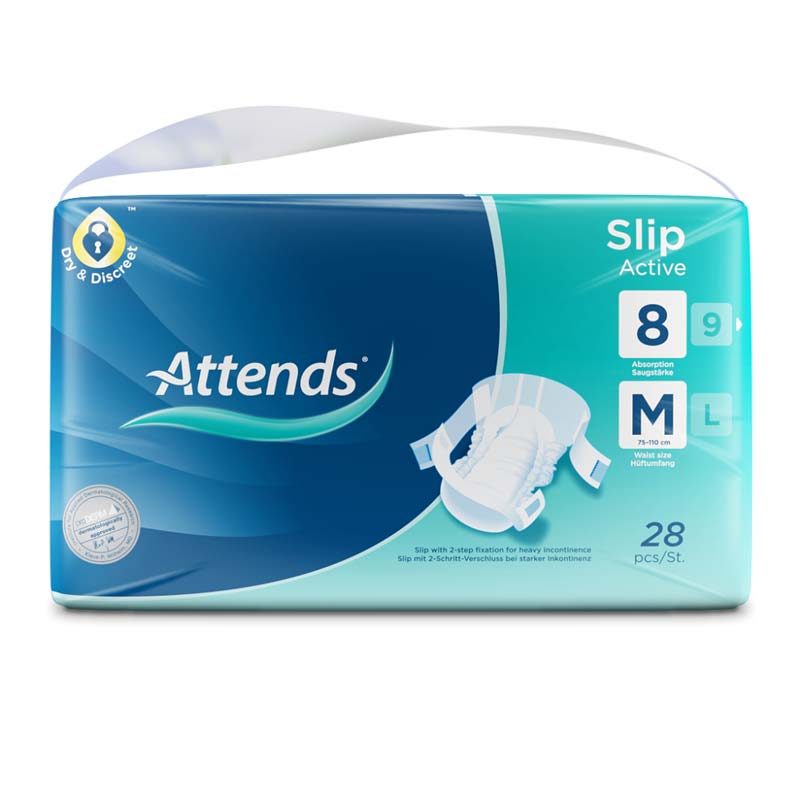 ATTENDS Slip Active 8 medium 28 St
