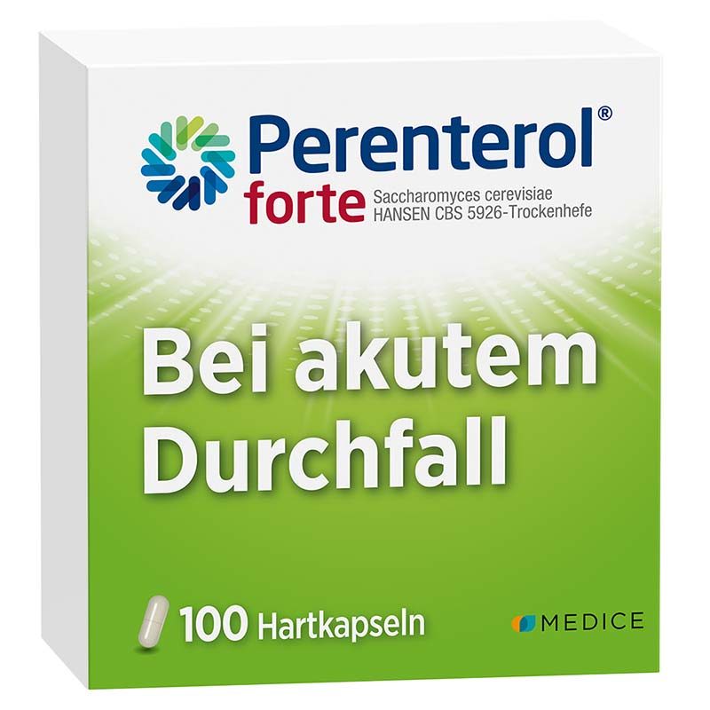 Perenterol forte bei akutem Durchfall  100 St Hartkapseln