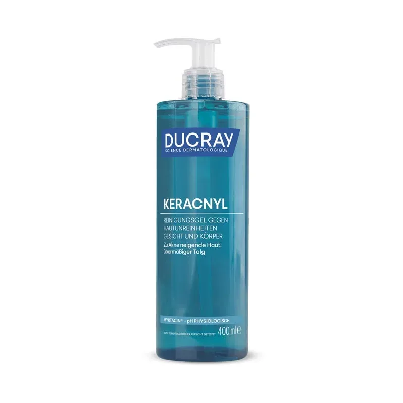 DUCRAY KERACNYL Schäumendes Waschgel 400 ml Gel