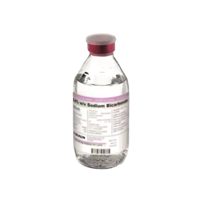NATRIUMHYDROGENCARBONAT B.Braun 8,4% Glas 10X250 ml Infusionslösung