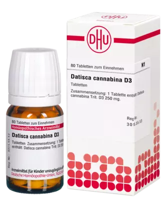 DATISCA cannabina D 3 Tabletten 80 St Tabletten