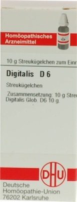 DIGITALIS D 6 Globuli 10 g Globuli