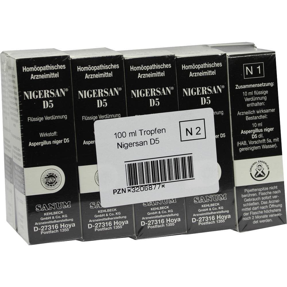 NIGERSAN D 5 Tropfen 10X10 ml Tropfen