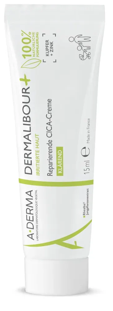 A-DERMA DERMALIBOUR Reparierende CICA-Creme  15 ml Creme