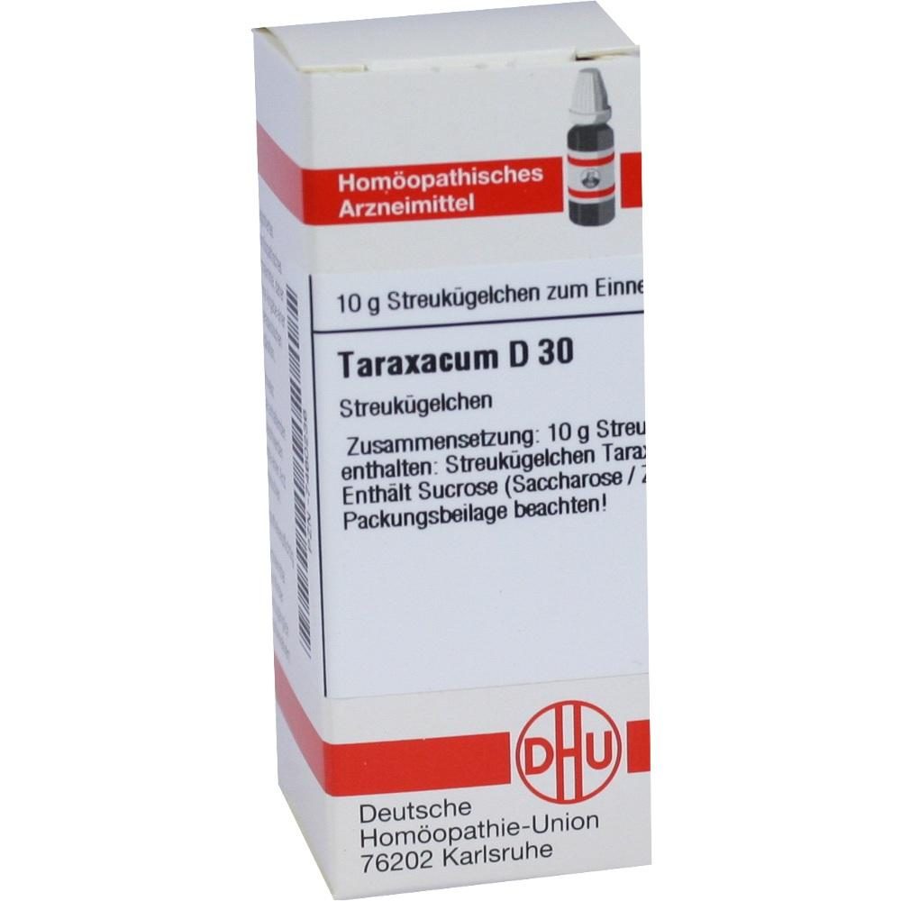 TARAXACUM D 30 Globuli 10 g Globuli
