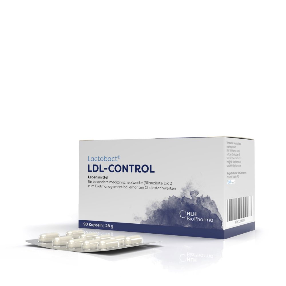 LACTOBACT LDL-Control magensaftresistente Kapseln 90 St Kapseln magensaftresistent