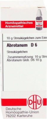 ABROTANUM D 6 Globuli 10 g Globuli