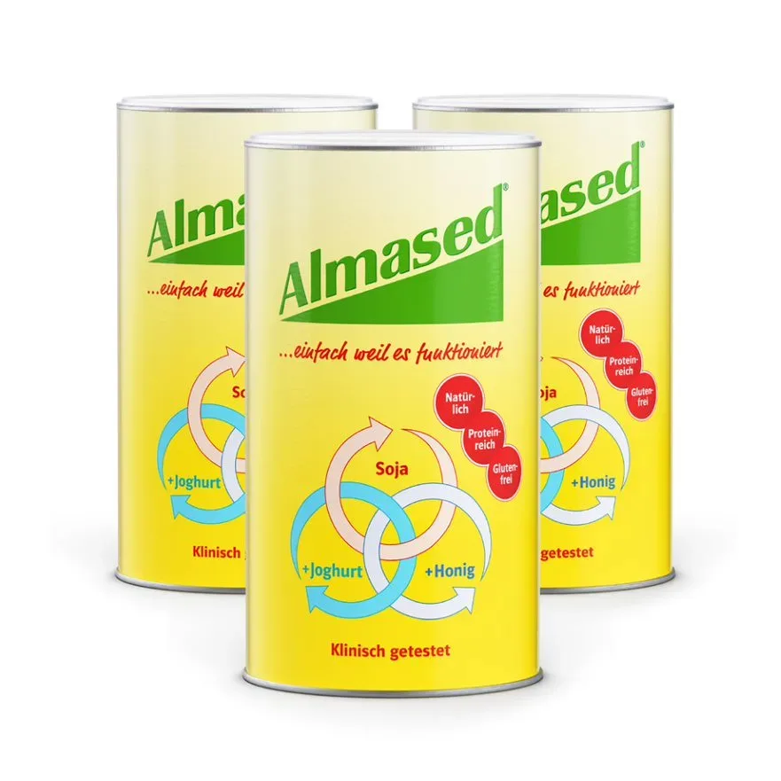 Almased 3er-Set 3X500 g Pulver