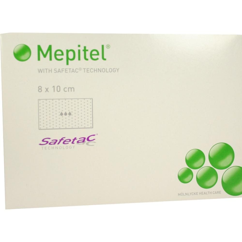 MEPITEL Silikon Netzverband 8x10 cm steril 5 St Verband