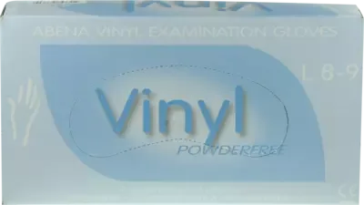 VINYL Handschuhe puderfrei large 100 St Handschuhe