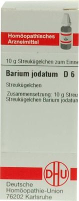 BARIUM JODATUM D 6 Globuli 10 g Globuli
