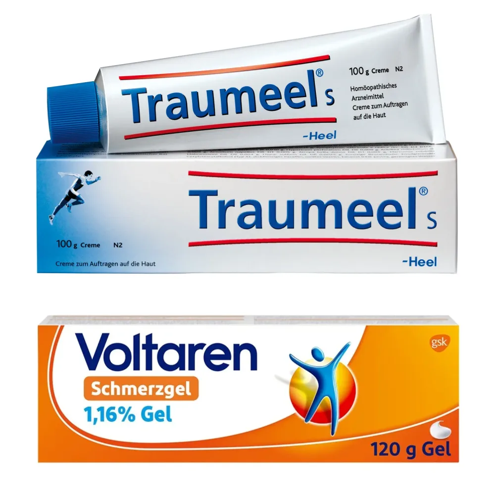 Traumeel Creme & Voltaren Gel Set 1 Sparset