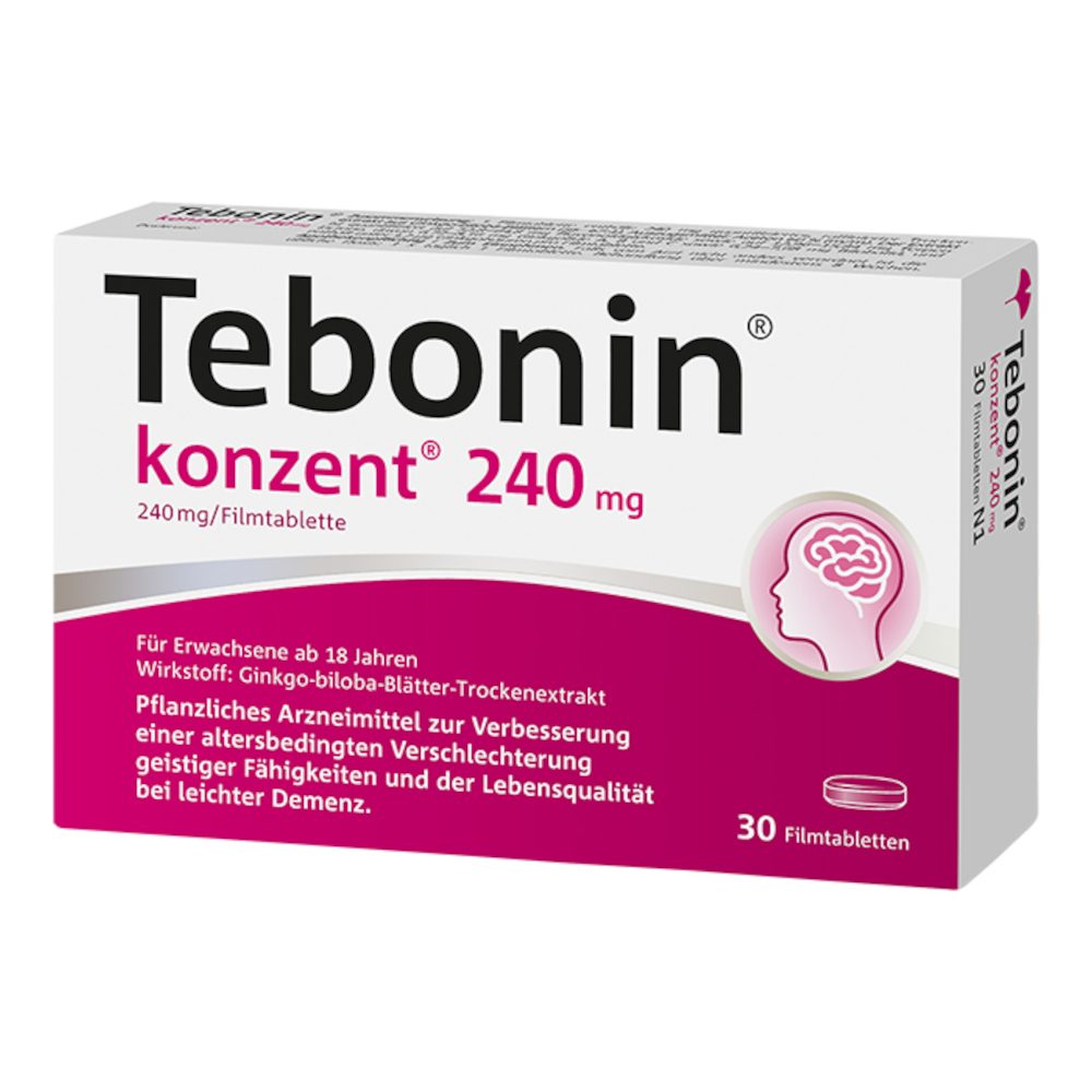 Tebonin konzent 240 mg 30 St Filmtabletten