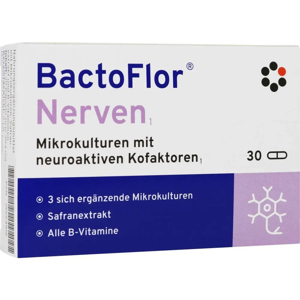 BactoFlor Nerven 30 St Hartkapseln