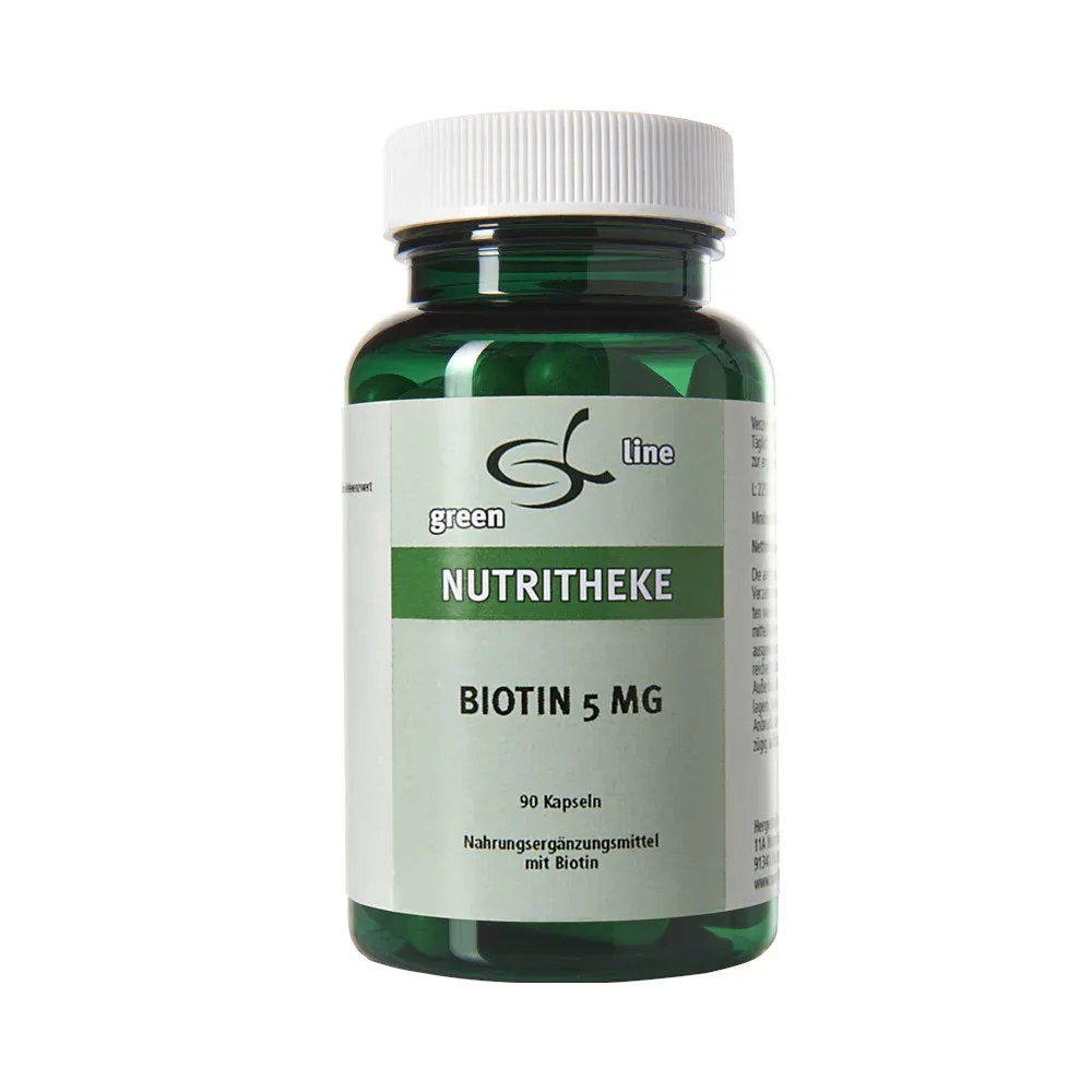 NUTRITHEKE green line BIOTIN 5mg 90 St Kapseln