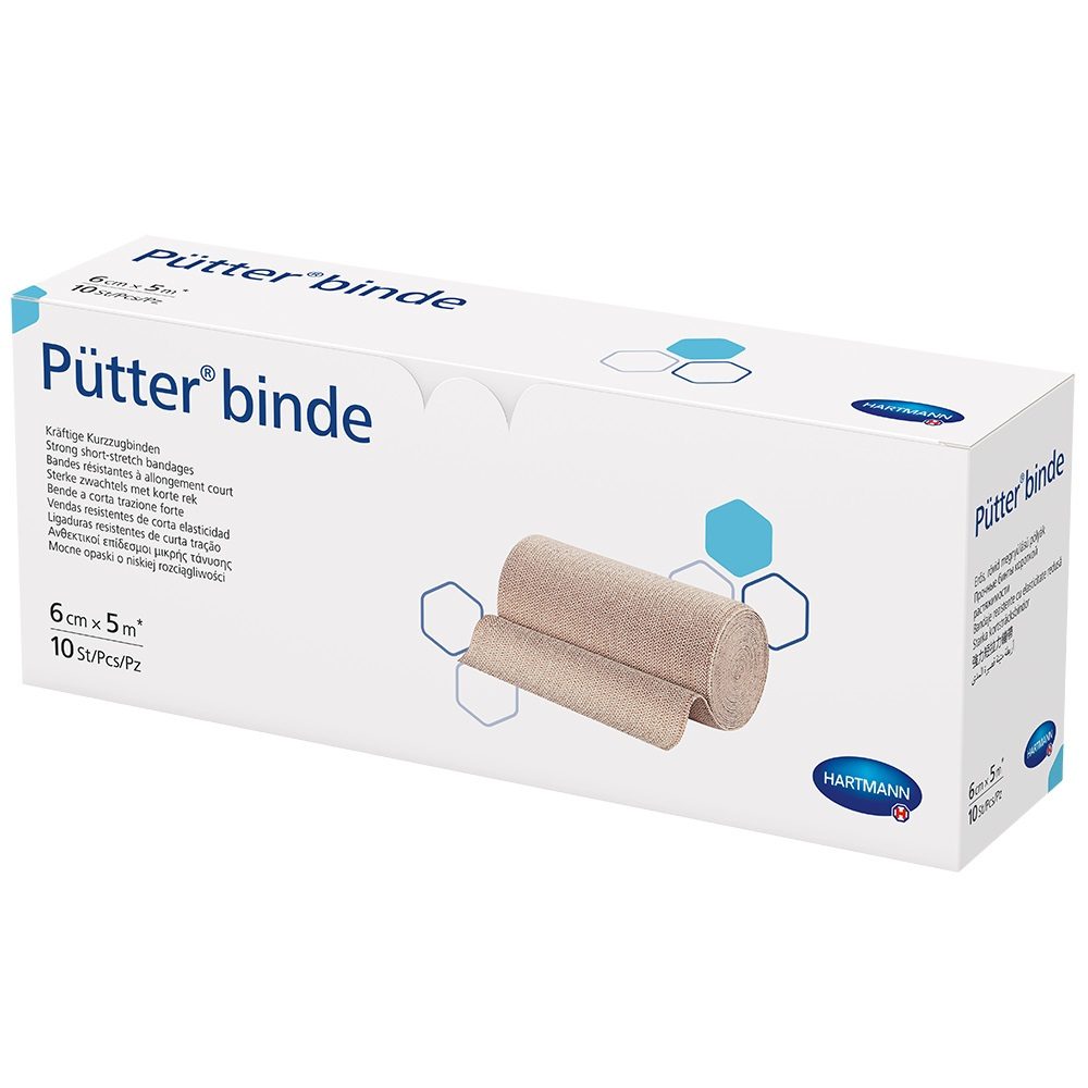 PÜTTER Binde 6 cmx5 m 10 St Binden