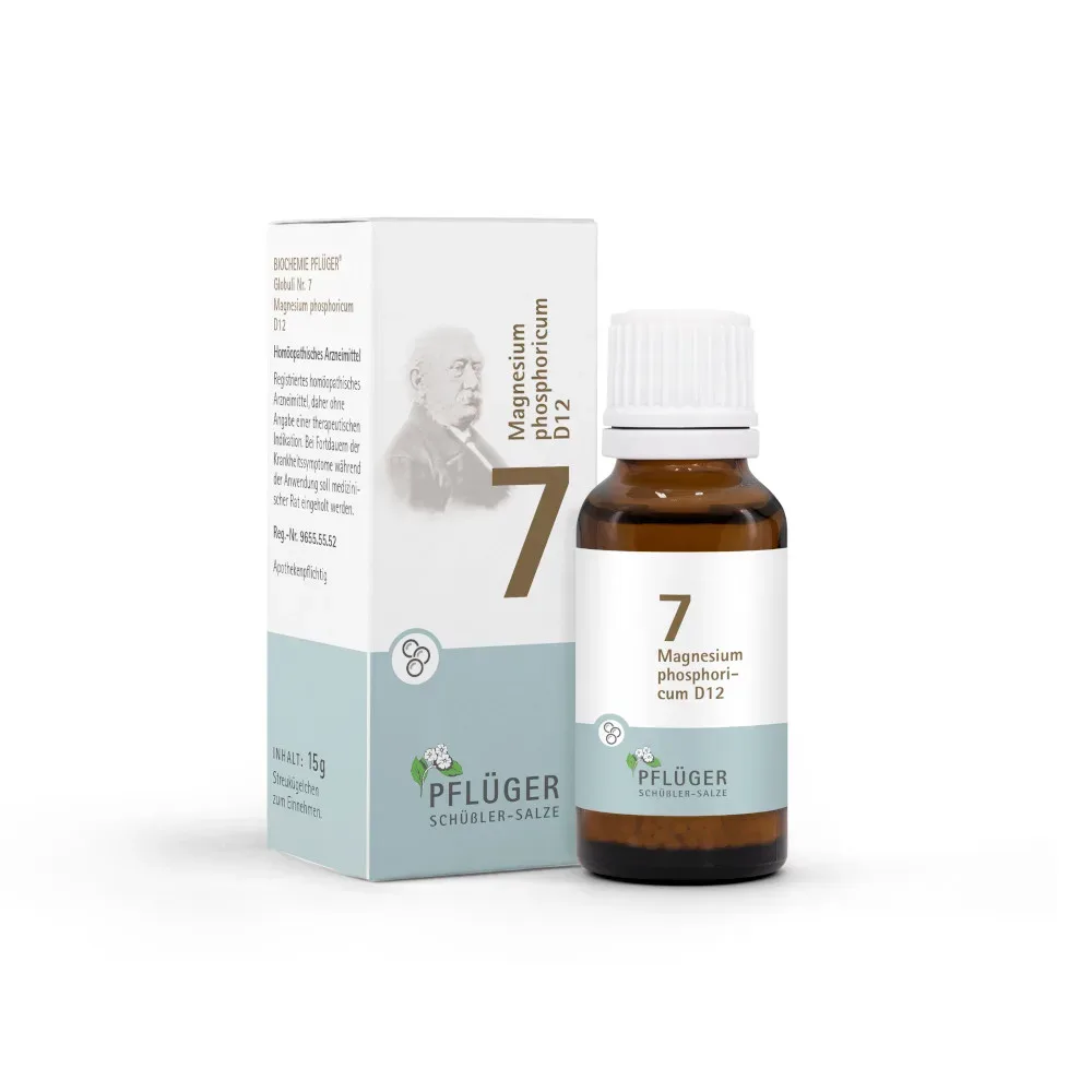 Schüßler-Salz Nr. 7 Magnesium phosphoricum D12 15 g Globuli
