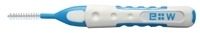 EDELWHITE pro Interdent.Bür.S 0,6-3mm blau 6 St Zahnbürste