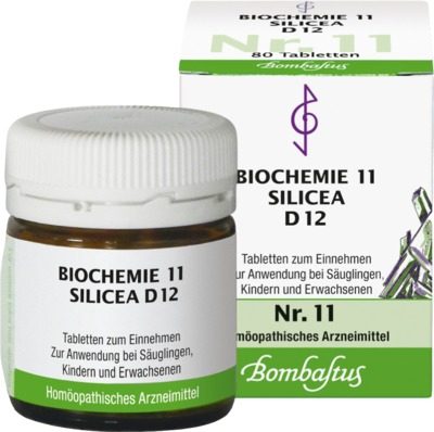 BIOCHEMIE 11 Silicea D 12 Tabletten 80 St Tabletten