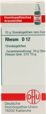 RHEUM D 12 Globuli 10 g Globuli