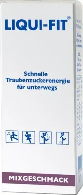 LIQUI-FIT flüssige Zuckerlösung Geschmacksmix  12 St Beutel