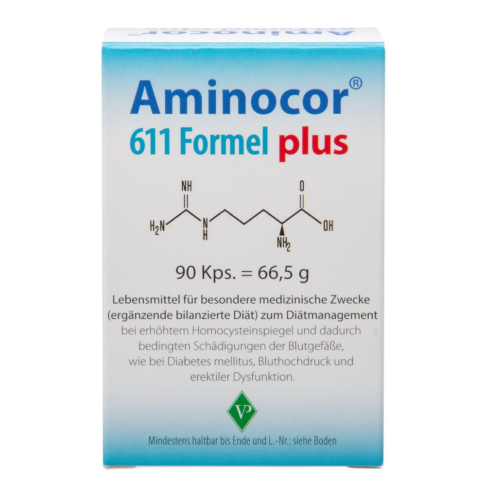 AMINOCOR 611 Formel plus Kapseln 90 St Kapseln