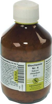 BIOCHEMIE 4 Kalium chloratum D 12 Tabletten 1000 St Tabletten