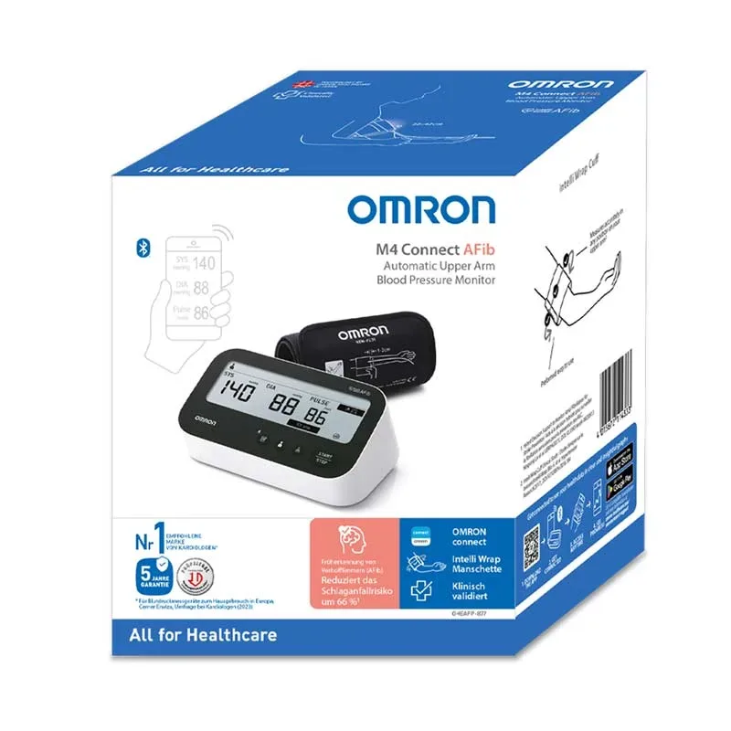 OMRON M4 Connect AFib Oberarm-Blutdruckgerät 1 St