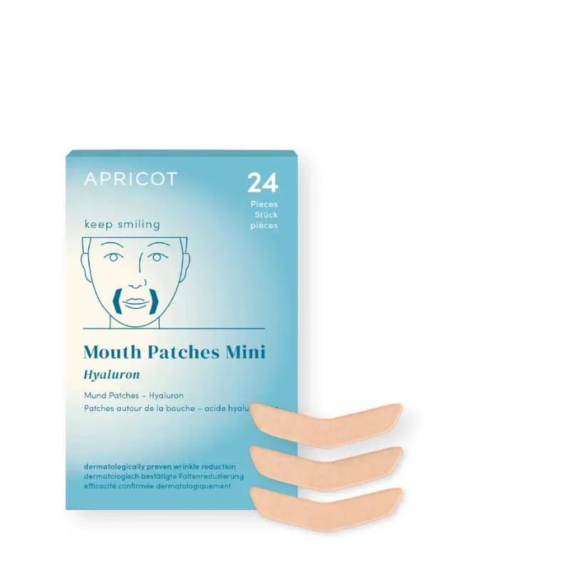 APRICOT Mund Patches Hyaluron Mini 24 St Pflaster