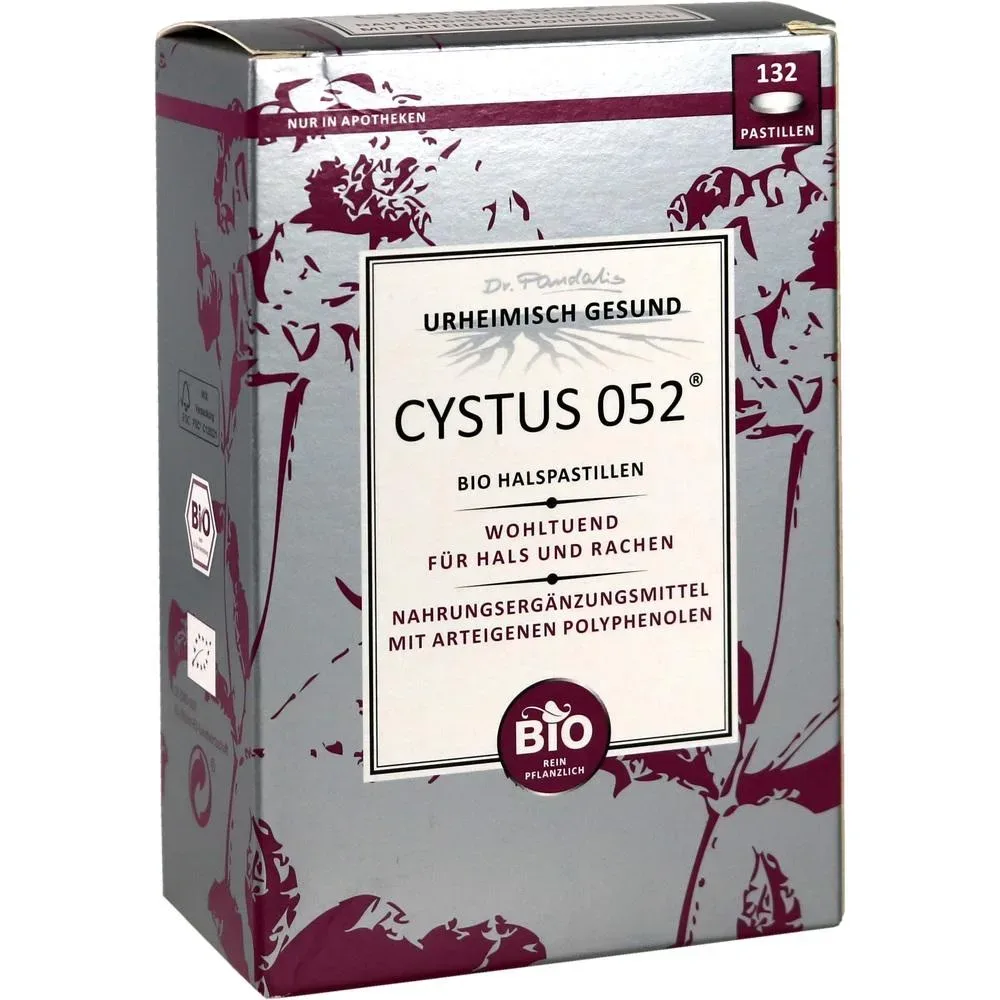 CYSTUS 052 BIO HALSPASTILLEN 132 St Pastillen