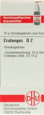 CRATAEGUS D 2 Globuli 10 g Globuli