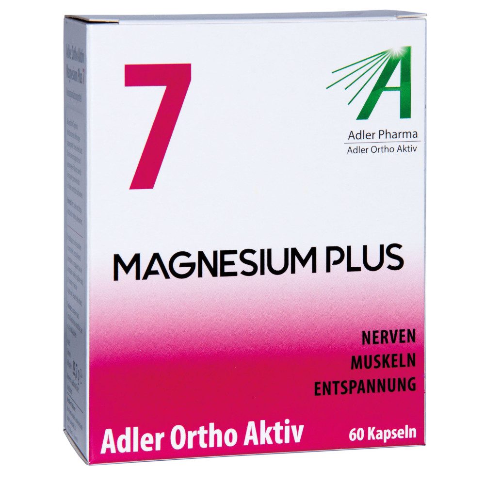 Adler Ortho Aktiv Nr. 7 ? Magnesium Plus 60 St Kapseln
