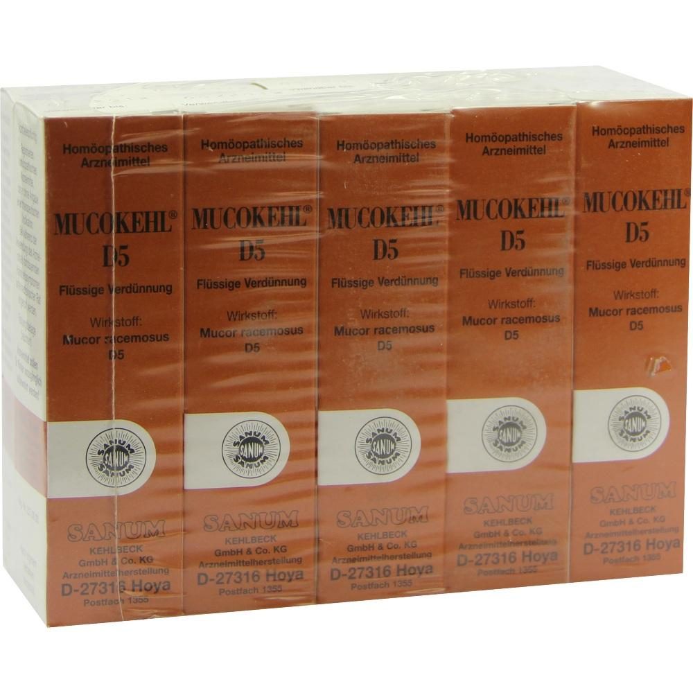 MUCOKEHL Tropfen D 5 10X10 ml Tropfen