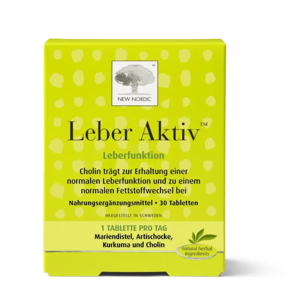 NEW NORDIC Leber Aktiv 30 St Tabletten