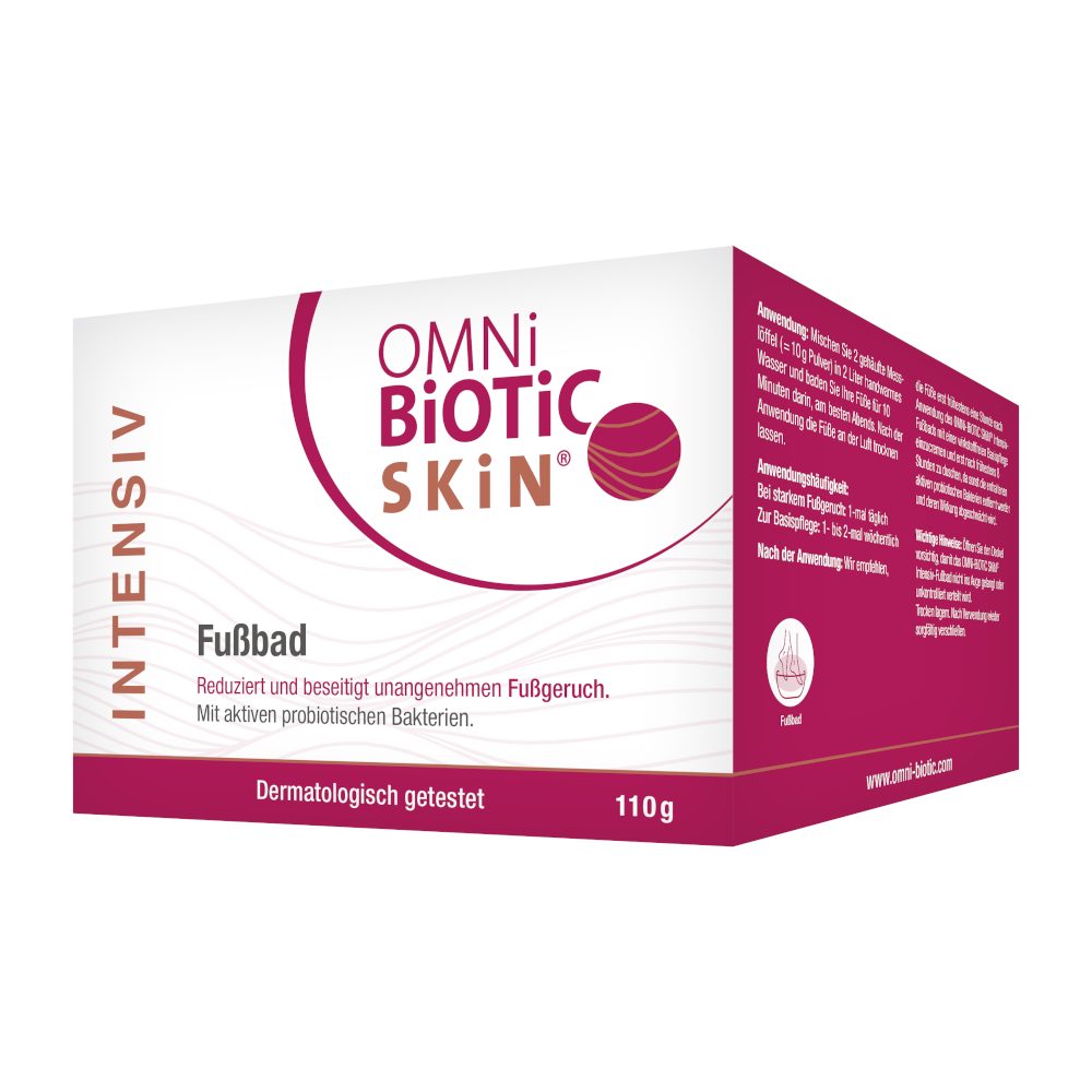 OMNi BiOTiC SKiN Fußbad INTENSIV 110 g Pulver
