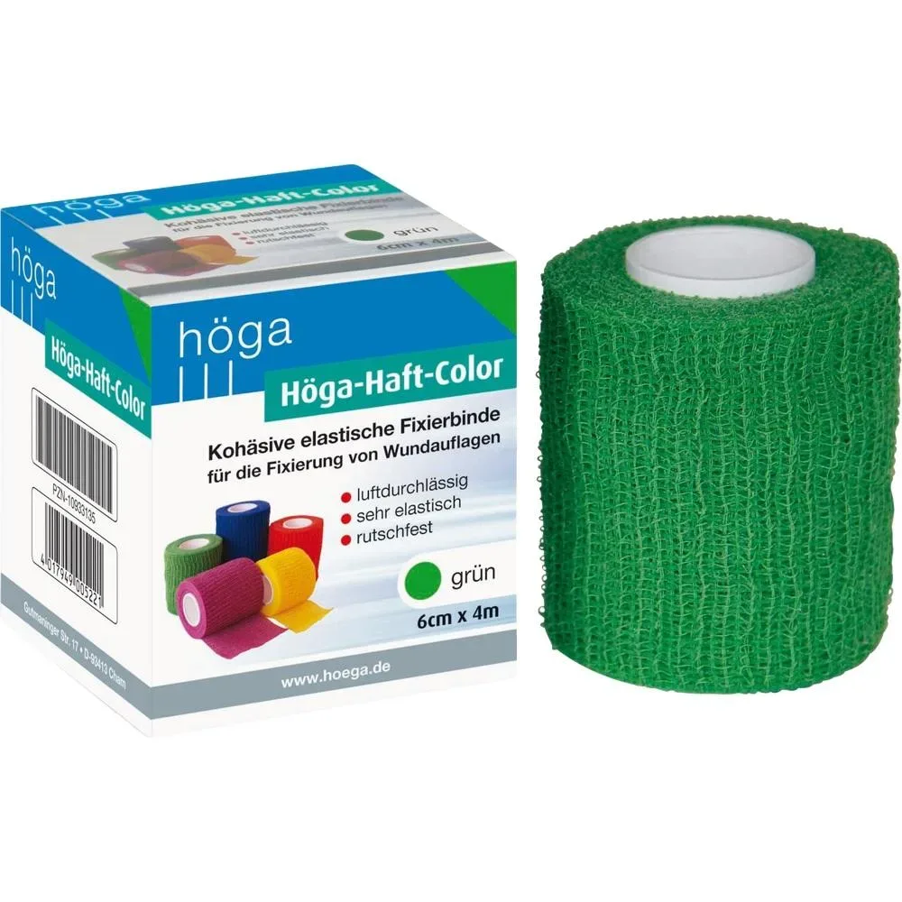 HÖGA HAFT Color Fixierb.6 cmx4 m grün 1 St Binden
