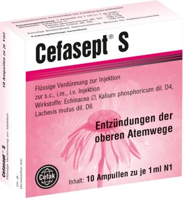 Cefasept S 10 St Injektionslösung
