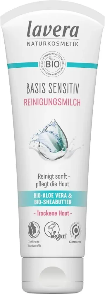 lavera BASIS SENSITIV REINIGUNGSMILCH  125 ml Milch