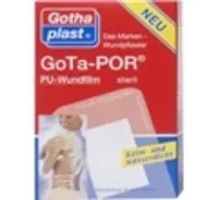 GOTA-POR PU Wundfilm 7,2x5 cm steril Pflaster 5 St Pflaster