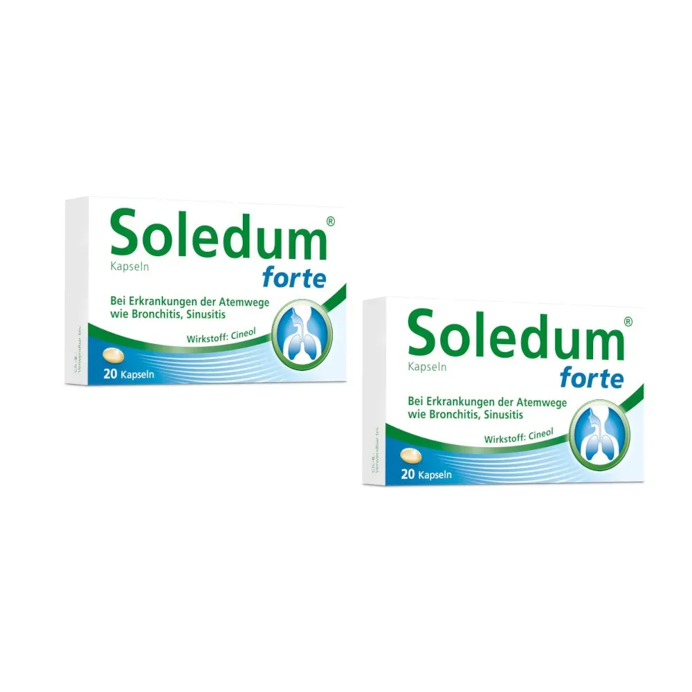 Soledum forte Doppelpack 2X20 St Kapseln magensaftresistent