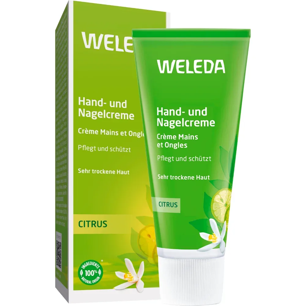 Weleda Hand- u. Nagelcreme Citrus 50 ml Creme