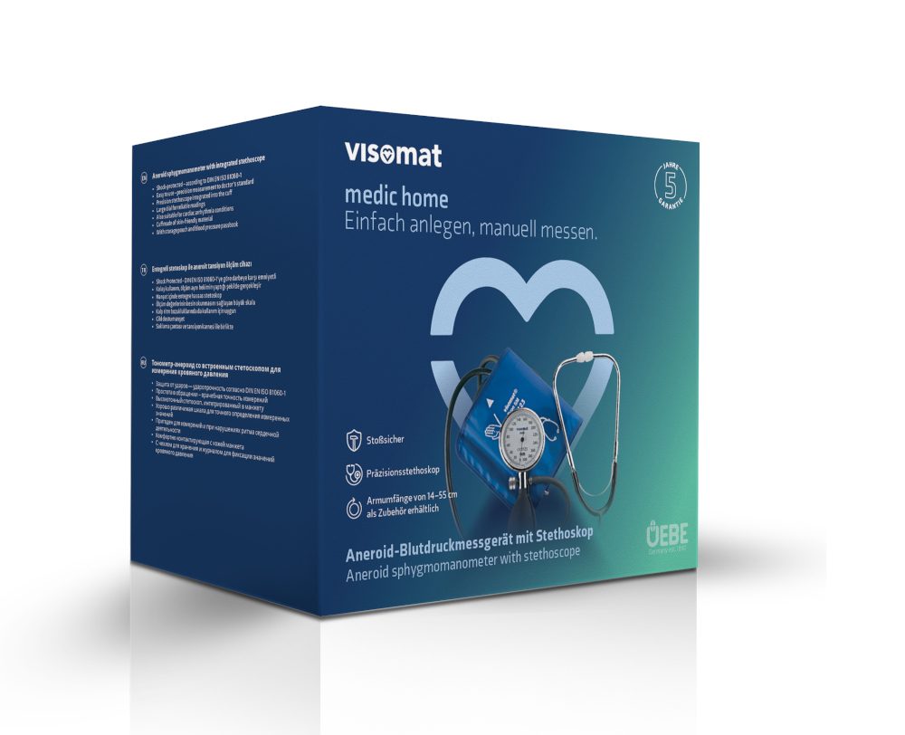 VISOMAT medic home S 14-21cm Stethoskop Blutdruckmessgerät 1 St