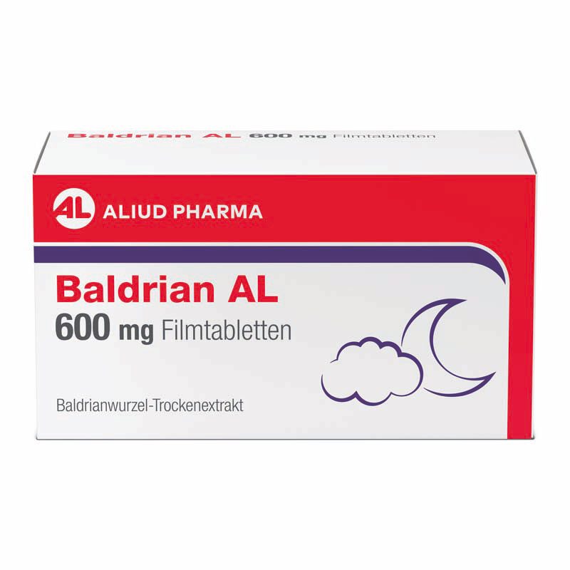 Baldrian AL 600 mg bei leichter Nervosität und Schlafstörungen