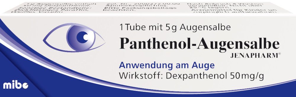 Panthenol-Augensalbe JENAPHARM 5 g Augensalbe
