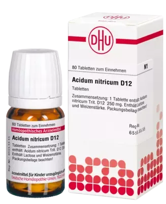 ACIDUM NITRICUM D 12 Tabletten 80 St Tabletten